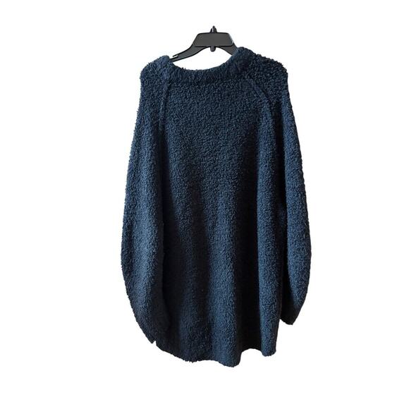 NEW Free people teddy tunic sweater dress black size medium - Picture 6 of 10